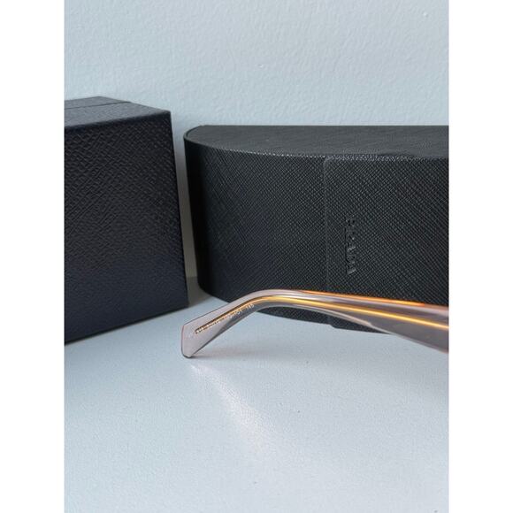 NEW Prada PR A18V Eyeglasses Frames in Transparent Pink - Picture 6 of 6